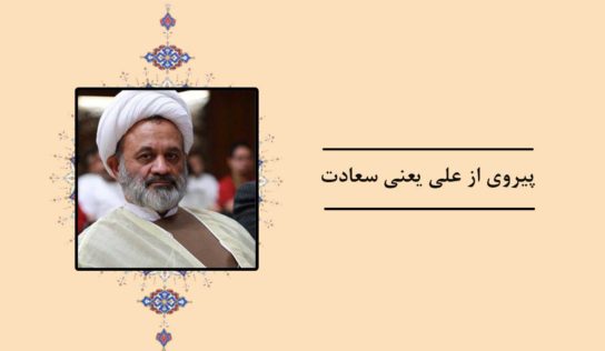 پيروي از علي يعني سعادت