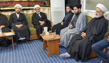 نشست مشورتى با علماى افغانستان مقيم نجف اشرف